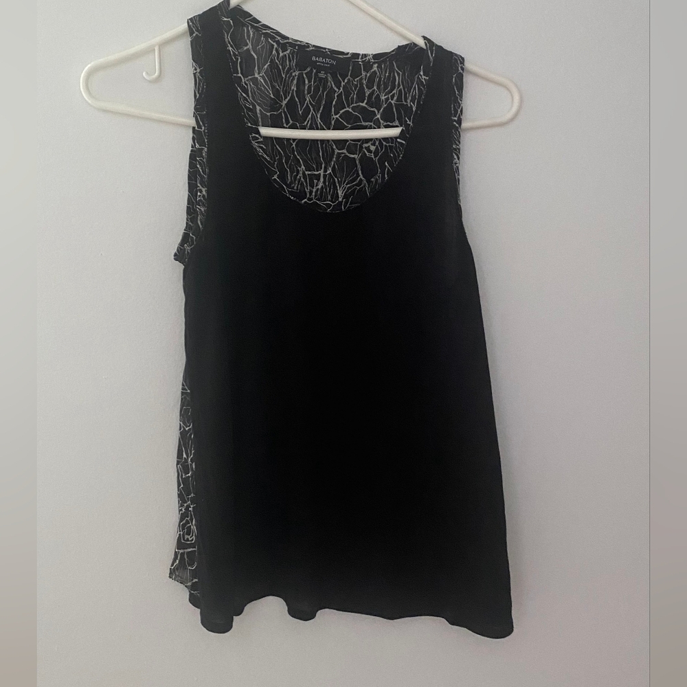 BABATON silk top for women